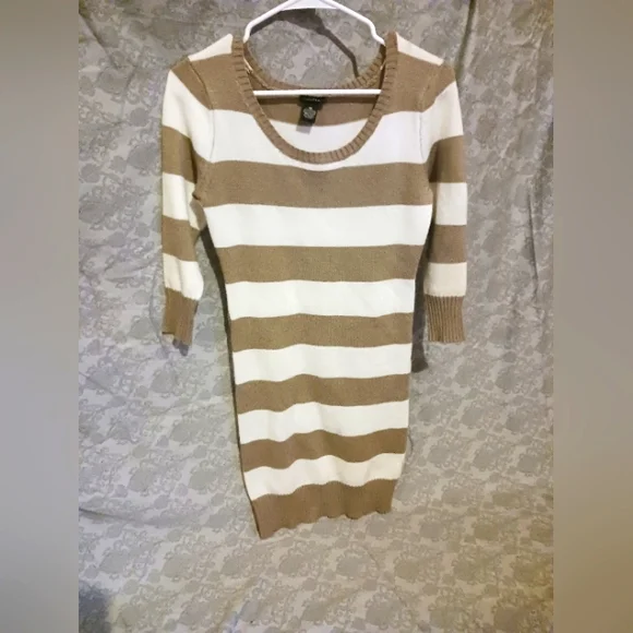 Rue21 | Dresses | Rue2 Striped Tight Fitting Sweater Dress | Poshmark Rue21 | Dresses | Rue2 Striped Tight Fitting Sweater Dress | Poshmark